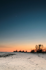 Градация зимних оттенков 