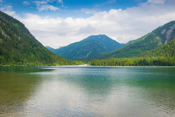 Sommer am See in den Alpen in &Ouml;sterreich