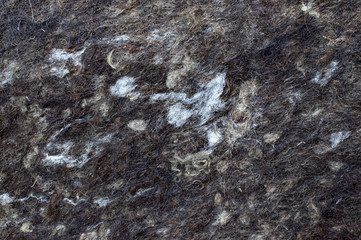 texture of soft warm cloth