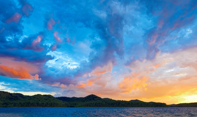 Dramatic Colorful Clouds