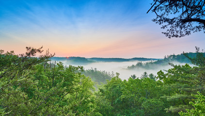 Sunrise at Red River Gorge, KY