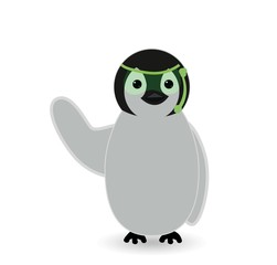 penguin working as support team