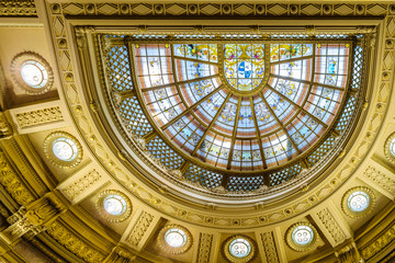 Obraz premium Chamber of Deputies Roof, Legislative Palace, Uruguay