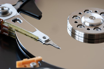 computer hard disk repair detail HDD