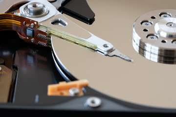 computer hard disk repair detail HDD