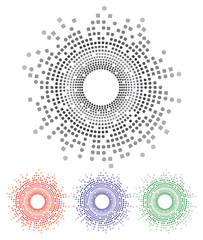 graphic circular illustration