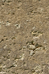 Roughly rendered rubble wall construction exterior - full frame texture background