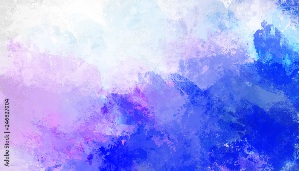 Wall mural artistic abstract violet background