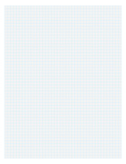 Graph paper grid lines standard letter size  8.5 x 11 in dimension (1mm distance per line)