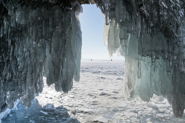 Icicles of Lake Baikal