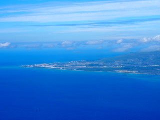 Aerial of Barbers Point, and Kalaeloa Airport