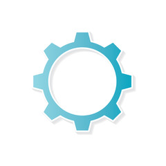 gear icon- vector illustration