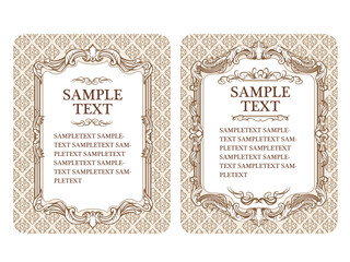 クラシックビンテージフレーム