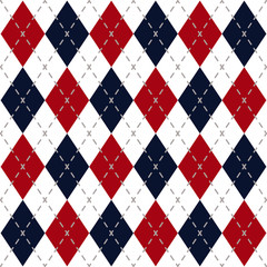 Argyle Check Pattern Image.