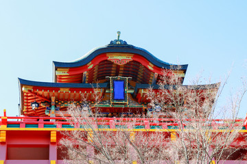 Yutoku Inari Shrine is located in Kashima City, southern Saga Prefecture.Japan