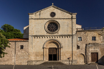 Fototapeta na wymiar Chiesa santa maria di Betlem - Sassari - Sardegna
