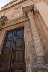 Obraz premium Esterno Chiesa Sant'Antonio Abate - Sassari - Sardegna