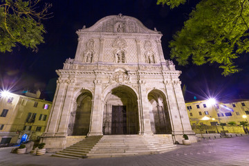 Obraz premium Duomo di San Nicola - Selargius (Sassari) - Sardegna
