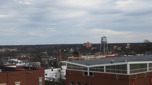 Residential Downtown Richmond Virginia Apartments and Water Tower