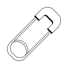 cloth diaper clip black and white