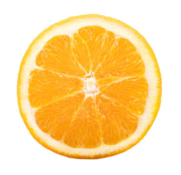 Sweet orange isolated on white background