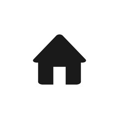 Home icon. House vector icon