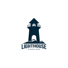 Lighthouse logo template