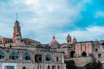 Obraz premium Malta, Valletta, Birgu