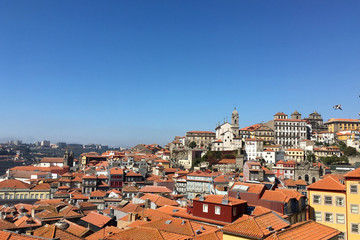 Obraz premium aerial view of the city