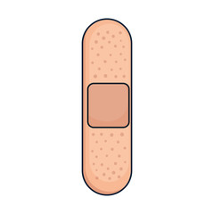 cure band isolated icon