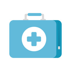 Obraz premium medical kit isolated icon