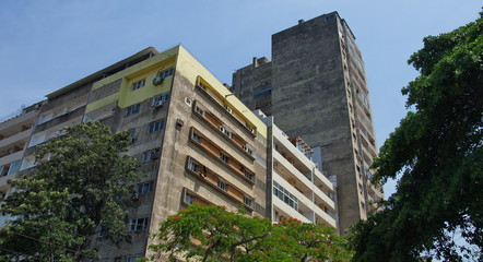 Residential buildings in Maputo