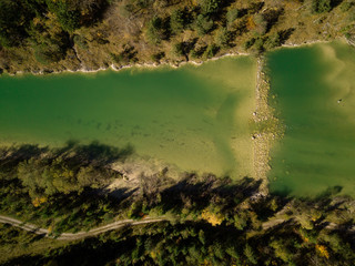 Isar Fluss top down
