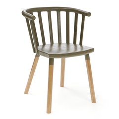 Green modern chair for interior design
