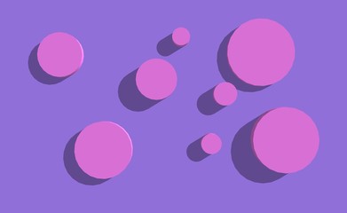 abstract background with circles