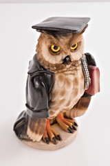 statuetta gufo idea magistrato