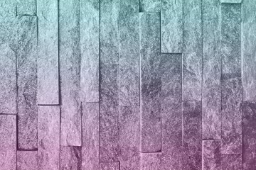 Naklejka premium creative grunge natural quartzite stone bricks texture for design purposes.