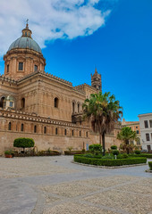 Fototapeta premium very nice view of palermo duome