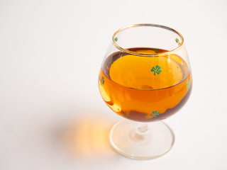 Shamrock Whiskey Glass Medium Shot