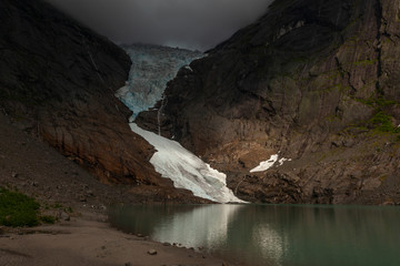 Briksdalsbreen glacier, Norway