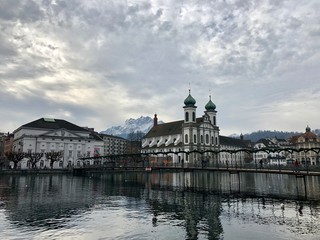 Jesuitenkirche, Luzer, Schweiz
