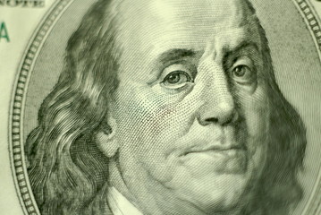  Benjamin Franklin Close Up    