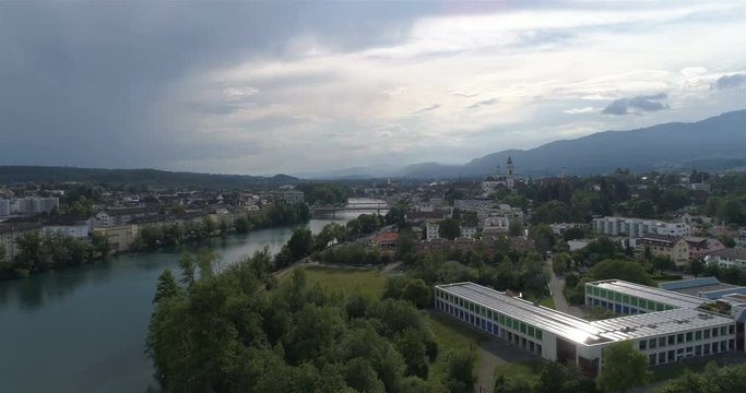 Solothurn east - Aerial 4K