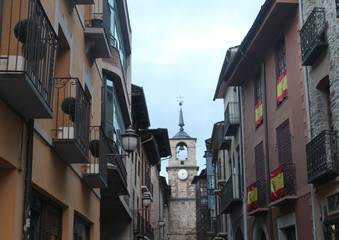street of spanish village