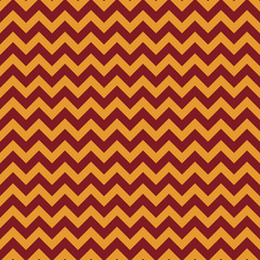 Red and Gold Seamless Pattern - Chevron zig zag repeating pattern design