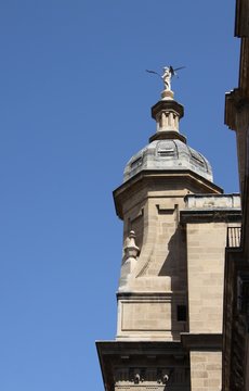 The Gothic Cathedral of the Incarnation in Granada, the architectural details. Andalucia. Spain. Europe