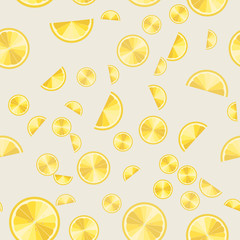 Juicy tropical lemon background. card illustration. Seamless pattern for packaging design healthy food diet juice