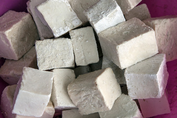 Handmade organic olive oil soaps