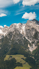 Smartphone HD wallpaper of beautiful alpine view at Leogang - Tyrol - Austria