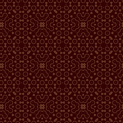 Seamless color pattern from a variety of shapes.